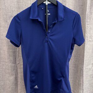 Adidas Golf Women’s Blue Performance Polo Shirt Small